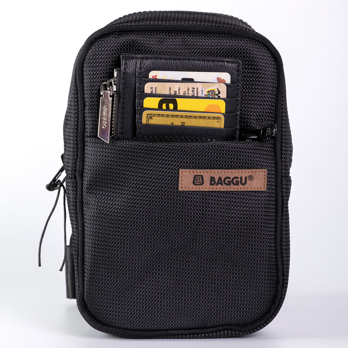 Cross Body Mini Baggu color Negro - CB501