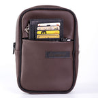 Cross Body Mini Baggu color Piel Café - CB503