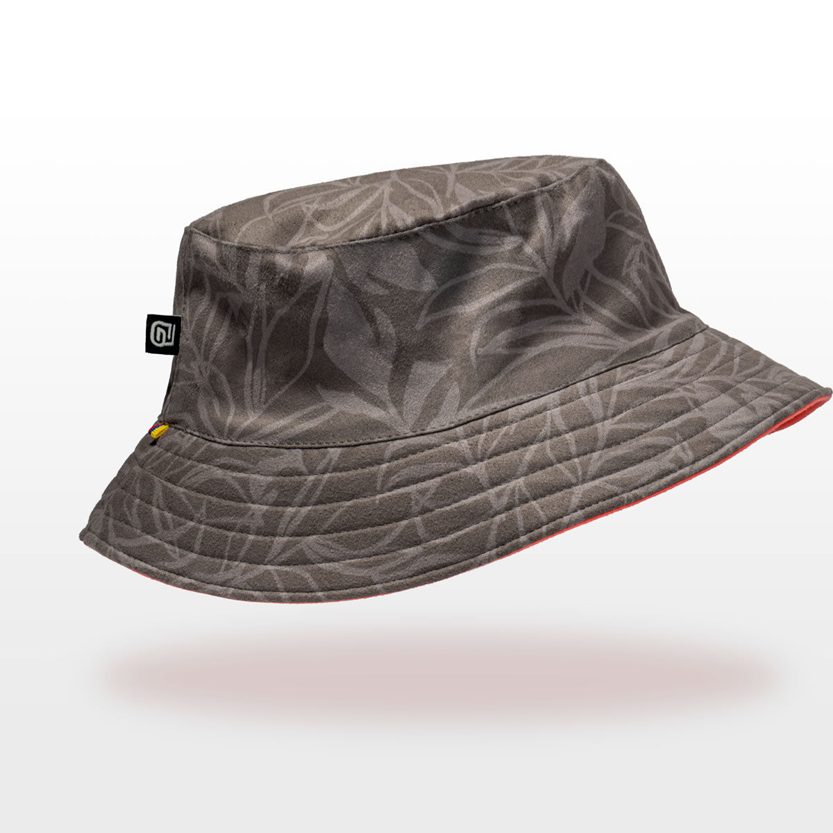 Gorro Pescador Baggu Victoria Regia color Gris / Coral – GP704 Imagen principal del producto