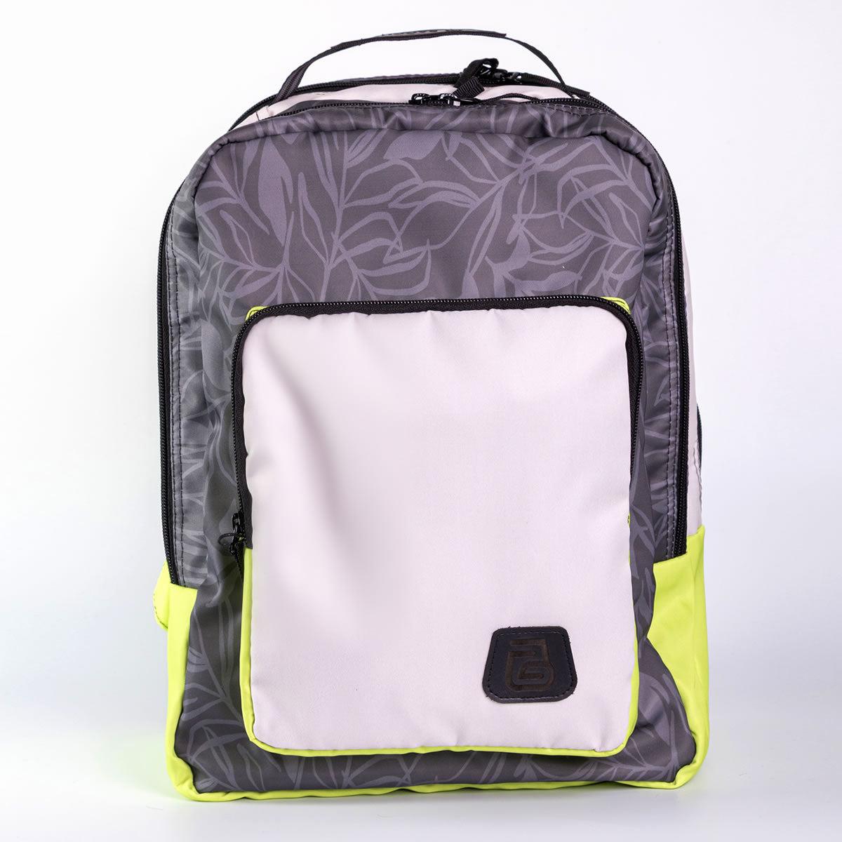 Morral College Baggu Victoria Regia color Gris / Hueso - MC302 Imagen principal del producto