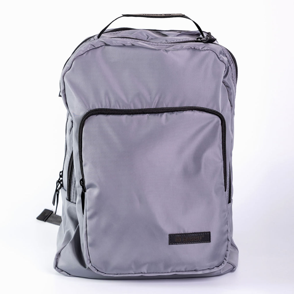 Morral College Baggu color Gris - MC303