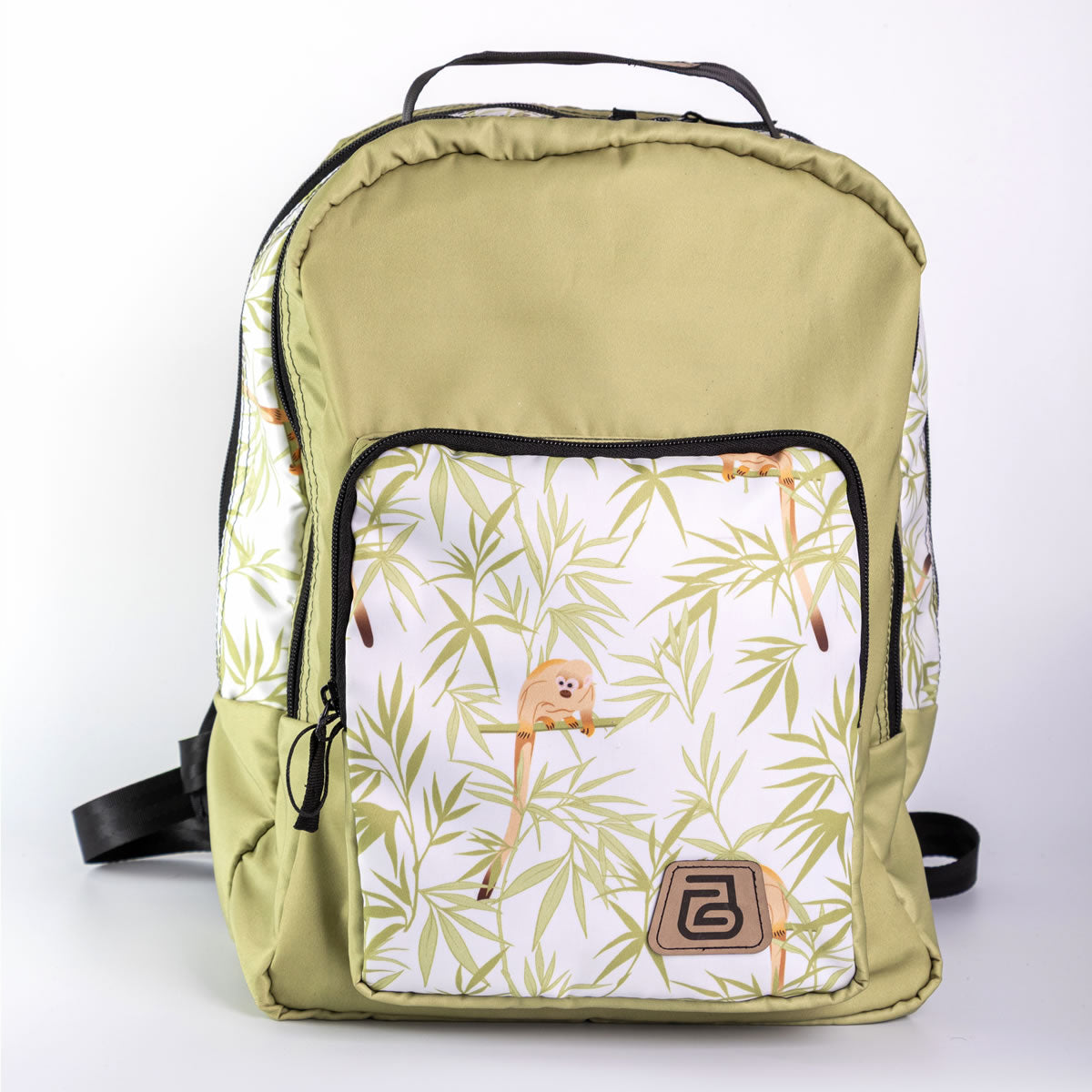 Morral College Baggu Mono Ardilla color Verde- MC306