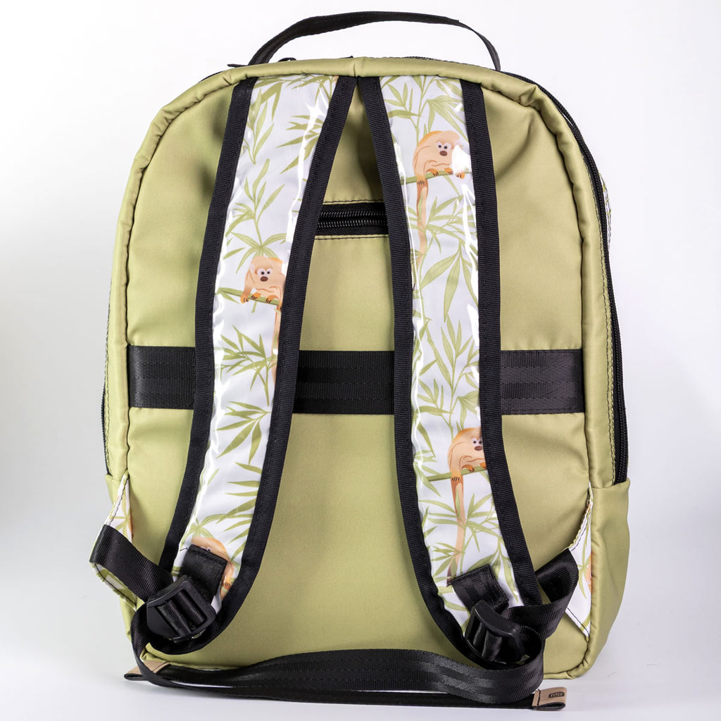 Morral College Baggu Mono Ardilla color Verde- MC306