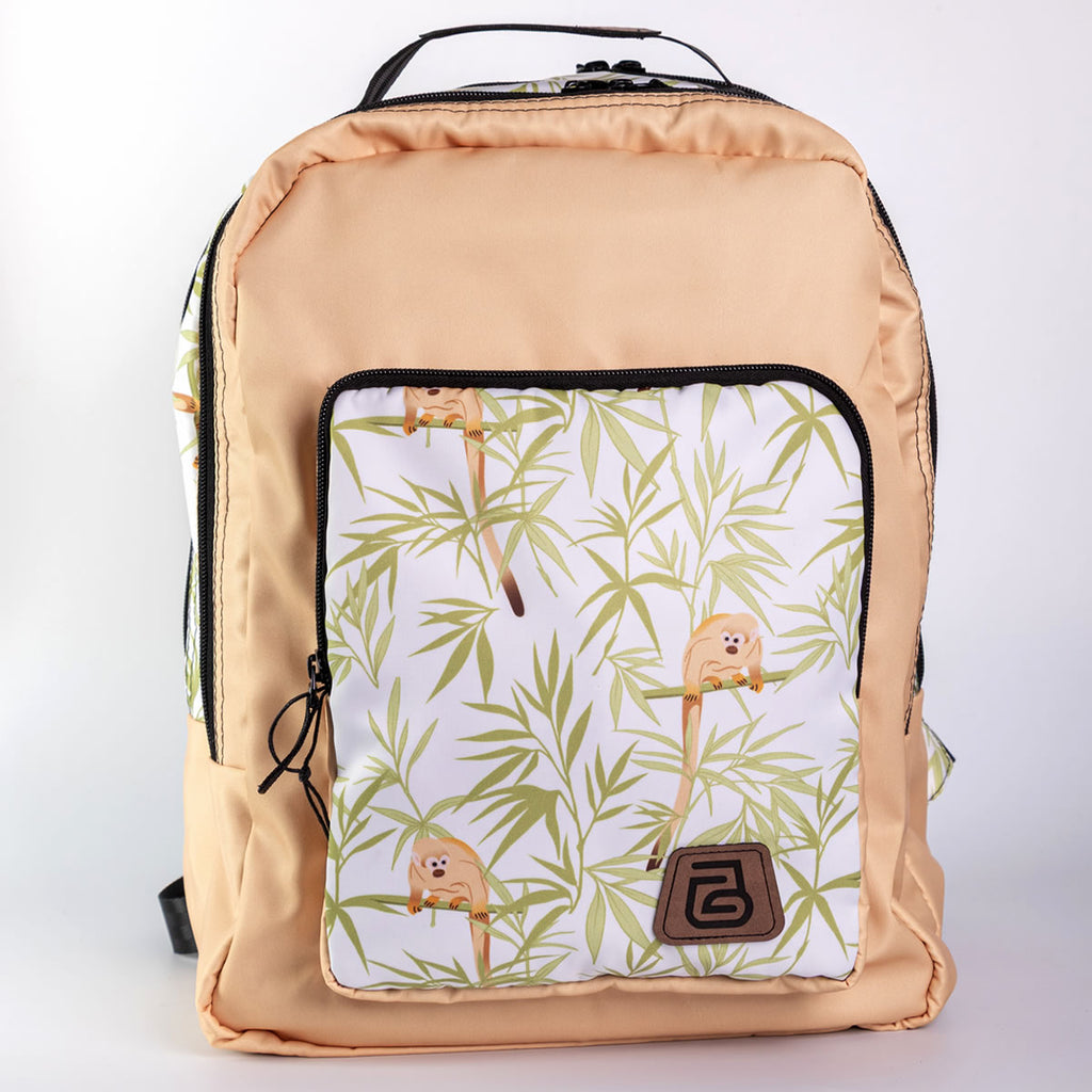 Morral College Baggu Mono Ardilla color Curuba - MC307