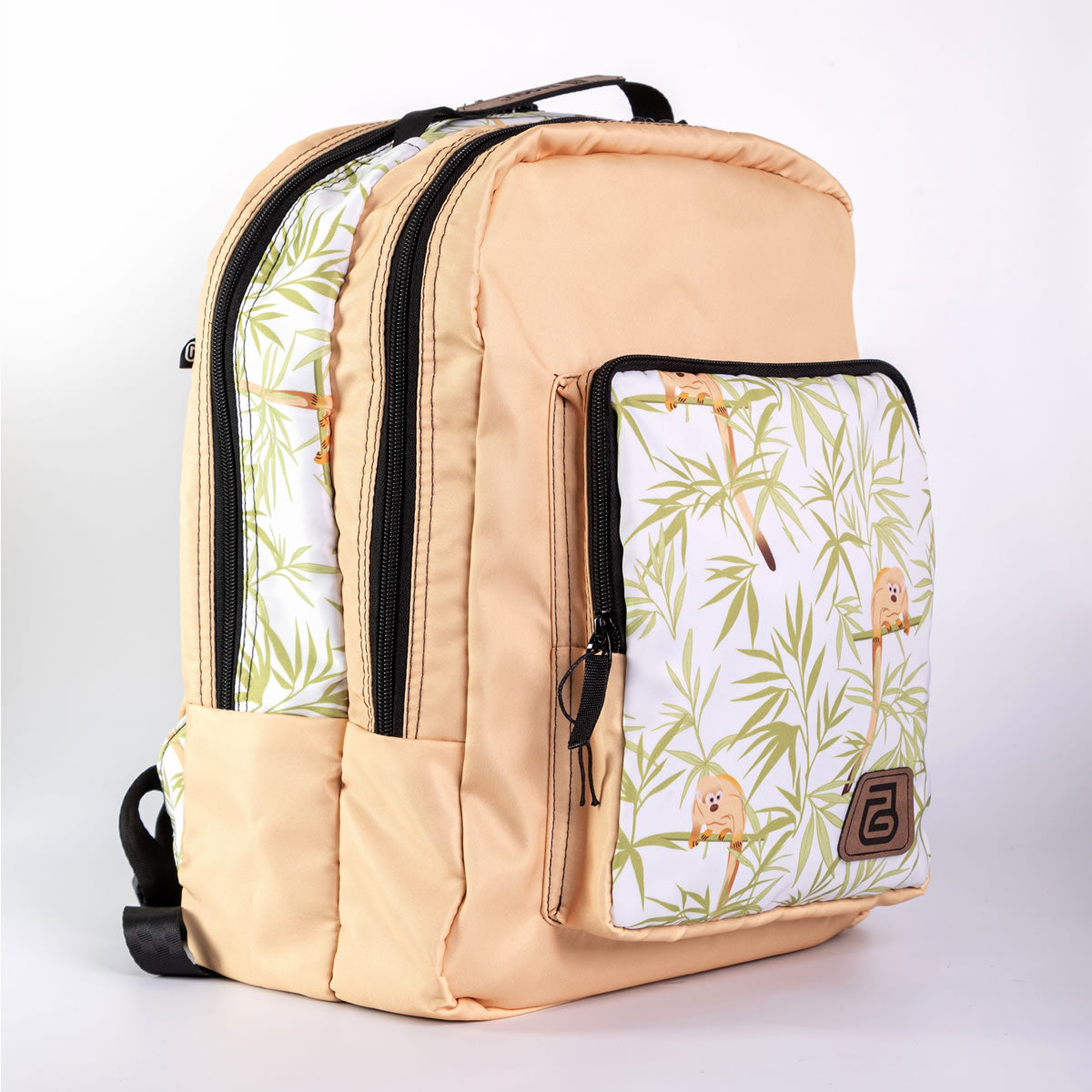 Morral College Baggu Mono Ardilla color Curuba - MC307