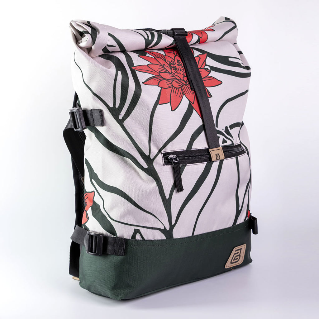 Morral Urbano Baggu Victoria Regia color Hueso - MU203