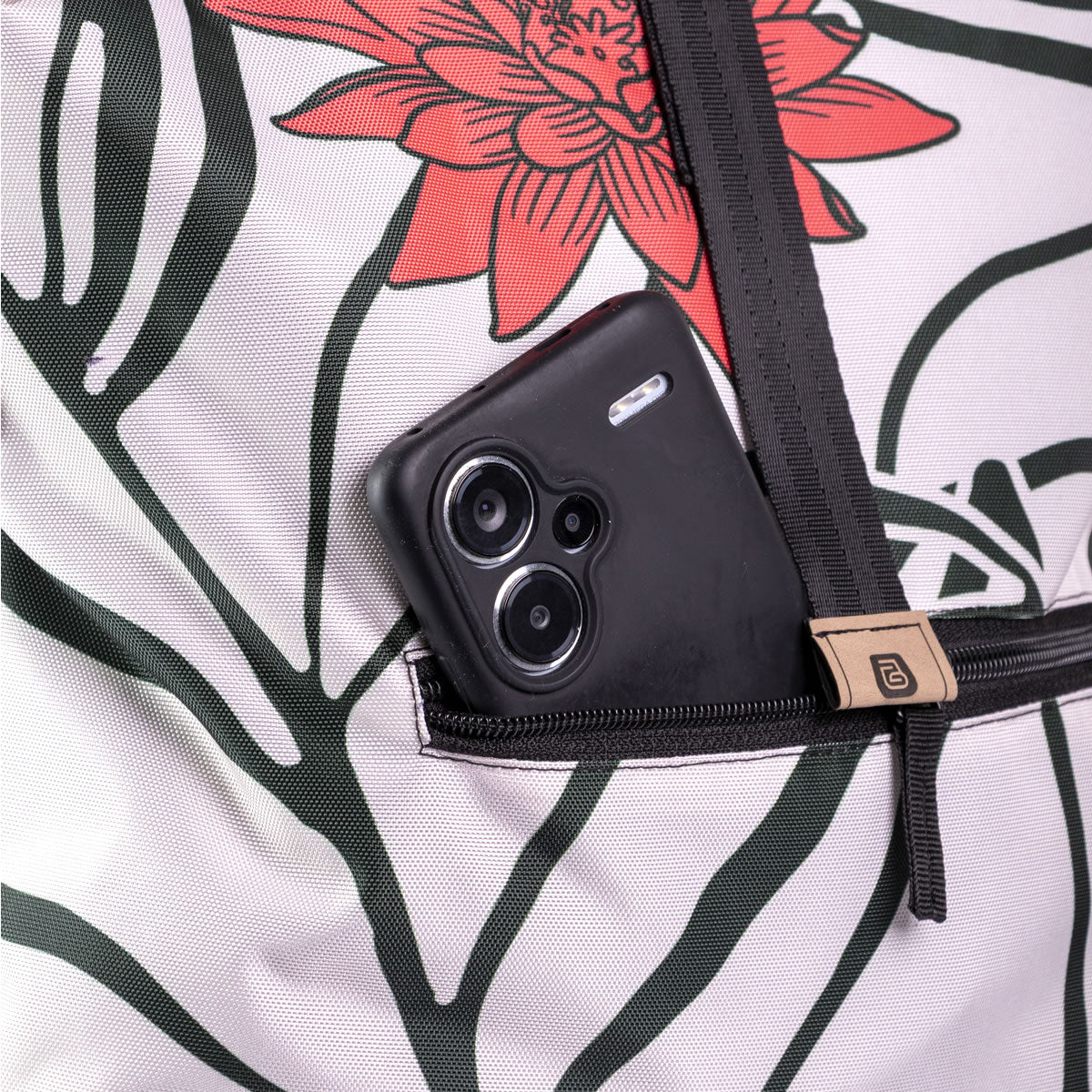 Morral Urbano Baggu Victoria Regia color Hueso - MU203