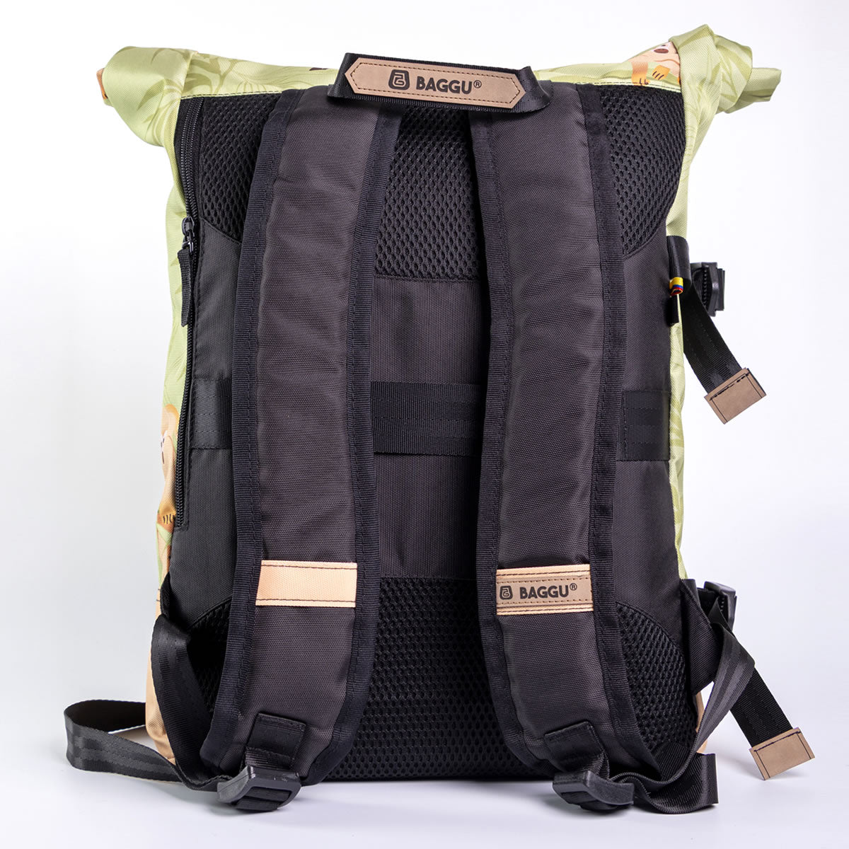 Morral Urbano Baggu Mono Ardilla color Verde - MU205