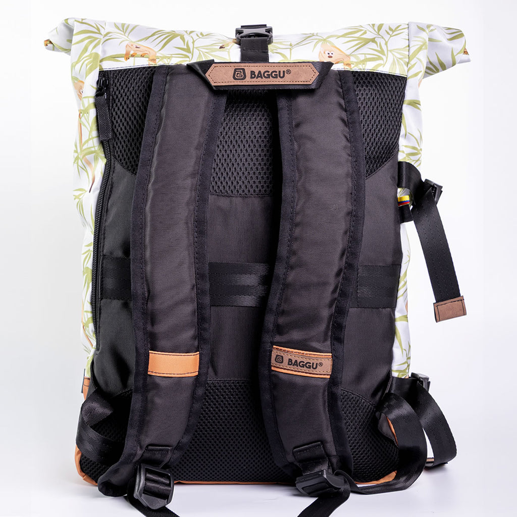 Morral Urbano Baggu Mono Ardilla color Blanco - MU206