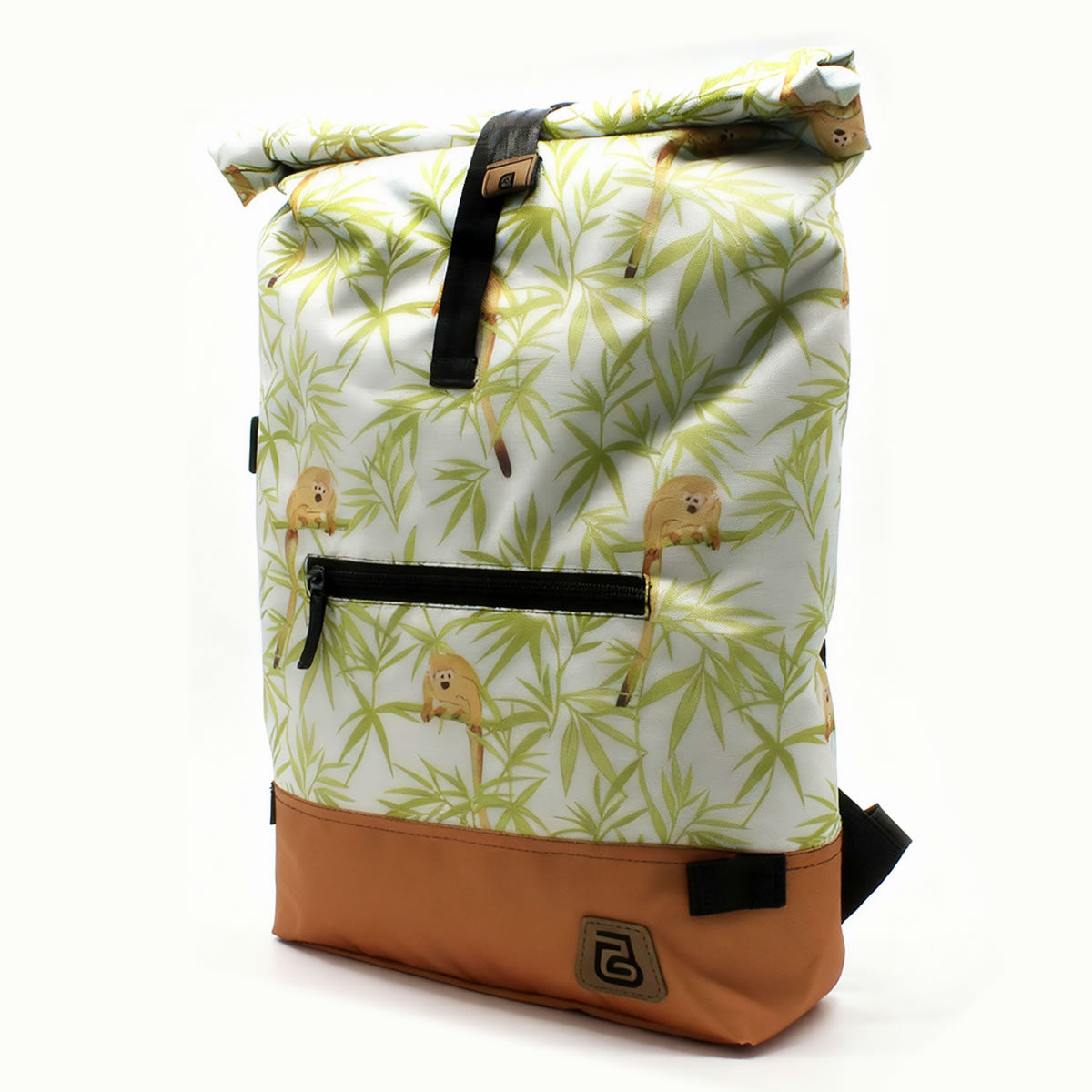 Morral Urbano Baggu Mono Ardilla color Blanco - MU206 Imagen secundaria del producto