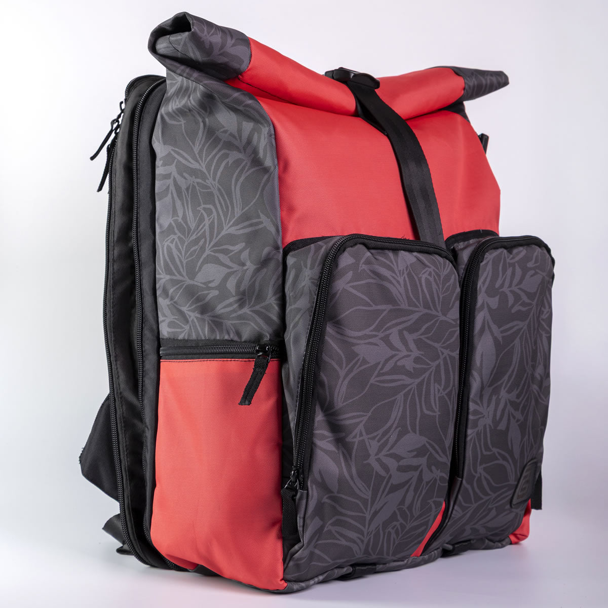 Morral Viajero Baggu Victoria Regia color Coral - MV103 Imagen secundaria del producto