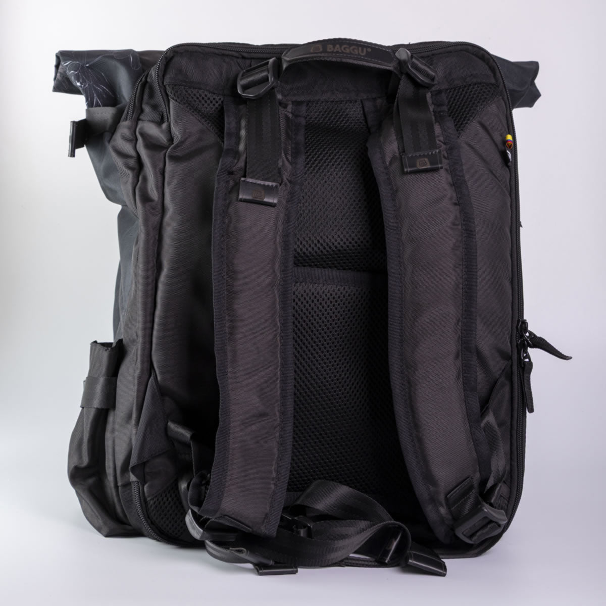 Morral Viajero Baggu Colibrí color Negro - MV105