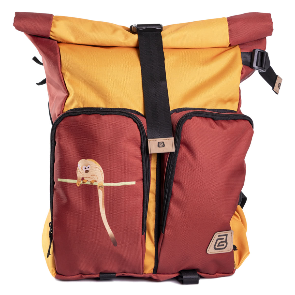 Morral Viajero Baggu Mono Ardilla color Marrón - MV106 Imagen principal del producto