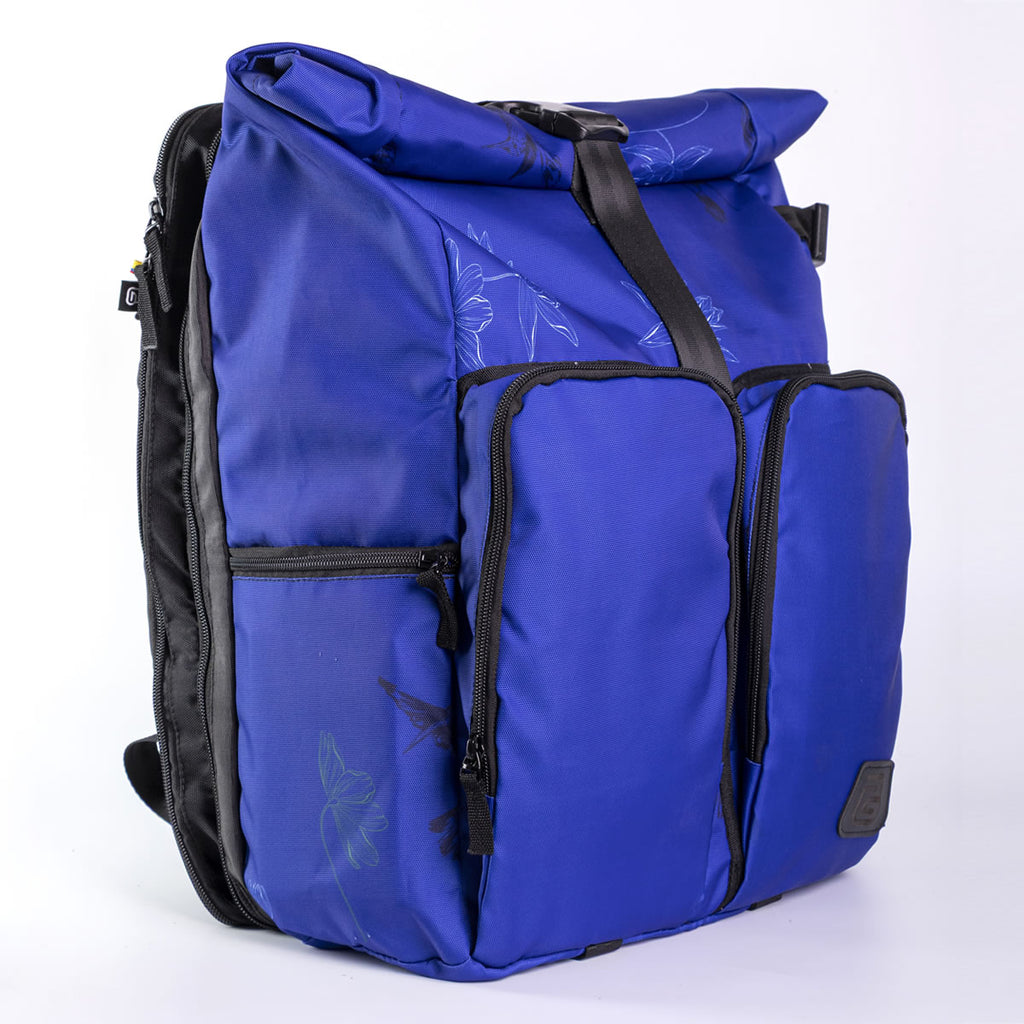 Morral Viajero Baggu Colibrí color Azúl Rey - MV108