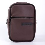 Cross Body Mini Baggu color Piel Café - CB503