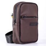 Cross Body Mini Baggu color Piel Café - CB503 - Imagen 4