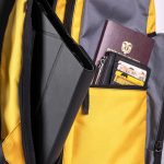 Morral Viajero Baggu color Mostaza / Gris - MV104 - Imagen 4