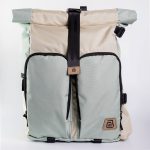 Morral Viajero Baggu color Menta / Beige - MV109